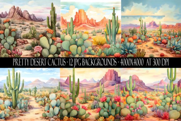 Desert Charm: Styling with Pretty Cactus Backgrounds