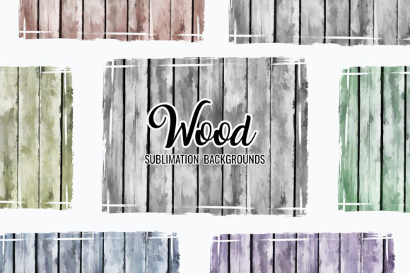 Elevate Your Sublimation Crafts with Distressed Wood Backgrounds