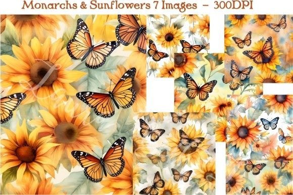 Monarch Butterfly Sunflower Backgrounds: A Creative Guide