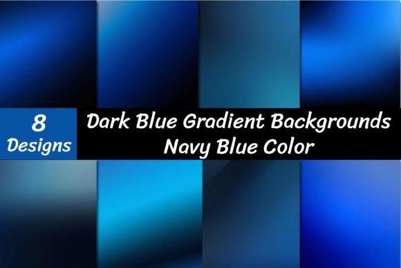 Navy Blue Gradient Backgrounds: A Designer's Essential Digital Asset